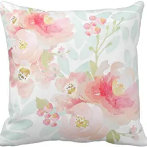 EMVENCY Floral Accent Throw Pillow Covers 2 Piece Set NWOT - Picture 4 of 7